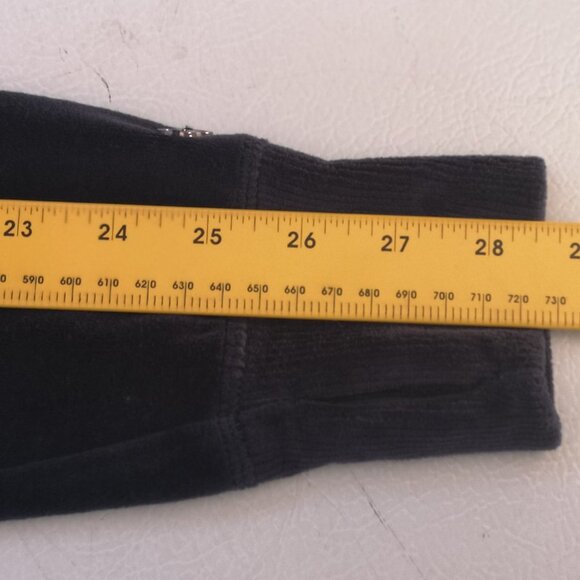 Calia by Carrie Underwood Ladies Size Large Navy Velour Long Sleeves Top - Picture 10 of 11